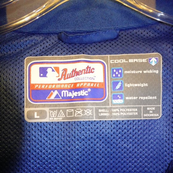 New York Mets Majestic Cool Base Pullover Sweater - Picture 5 of 6